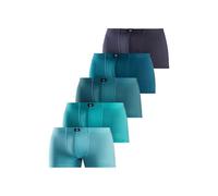 H.I.S Herren Boxershorts | 5er Pack (DE/NL/SE/PL, Alphanumerisch, L, Regular, Regular, Petrol)