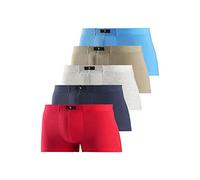 H.I.S Hipster, aus Baumwollstretch 7, 5 St. bunt Herren Multipacks Herrenwäsche Hipster 7, 5 St. rot, marine, grau, meliert, khaki