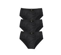 Slip H.I.S Gr. M, schwarz, Herren, Jersey, Obermaterial: 95% Baumwolle, 5% Elasthan, Unterhosen, ohne Seitennaht (582476-M) schwarz