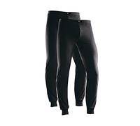Lange Unterhose H.I.S Gr. XL, schwarz Herren Unterhosen Lange mit Bündchen am Bein (387747-XL)