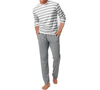 Pyjama H.I.S Gr. 52/54 (L), blau (navy, cream) Herren Homewear-Sets (577078-52) navy, cream