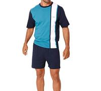 H.I.S Shorty, mit Rundhalsausschnitt TOPSELLER 52/54 blau Herren Pyjamas Nachtwäsche Herrenwäsche Shorty 52/54 türkis, marien, weiß