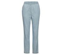 Jogger Pants H.I.S, Damen, Gr. 48/50, N-Gr, hellblau, Obermaterial: 65% Lyocell, 35% Baumwolle, unifarben, Basic, bequem lang, Hosen, gerade geschnitten, in Denim Optik (82706217-48) hellblau