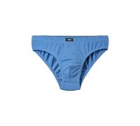 Slip H.I.S, Jungen, Gr. 164, 5 Stk., bunt (grau, meliert, rot, marine, blau, khaki), Jersey, Obermaterial: 95% Baumwolle, 5% Elasthan, unifarben, körpernah, Unterhosen Slip, für Jungen, bequemer Basic