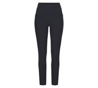 Leggings H.I.S, Damen, Gr. 40/42, N-Gr, blau (marine), Obermaterial: 70% Baumwolle, 25% Polyester, 5% Elasthan, unifarben, Basic, Hosen, im Schlupfhosen Style (40839742-40) marine