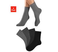 H.I.S Packung, 4 Stk. tlg. in unterschiedlichen Farbzusammenstellungen (94045964-31) 4x grau, schwarz