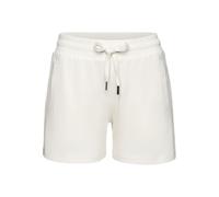 Shorts H.I.S, Damen, Gr. 40/42, N-Gr, beige (ecru), Interlock, Obermaterial: 60% Baumwolle, 40% Polyester, unifarben, Basic, bequem kurz, Hosen, mit seitlichen Streifen, Loungewear (31532549-40) ecru