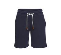 Shorts H.I.S, Damen, Gr. 32/34, N-Gr, blau (marine), Sweatware, Obermaterial: 60% Baumwolle, 40% Polyester, unifarben, casual, Basic kniefrei, Hosen, mit Kordelzug und Stickerei, Loungewear (52024618-