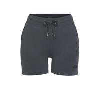 Shorts H.I.S, Damen, Gr. 36/38, N-Gr, blau (navy), Interlock, Obermaterial: 60% Baumwolle, 40% Polyester, unifarben, Basic, Hosen Shorts, mit seitlicher weißer Paspel (44764023-36) navy