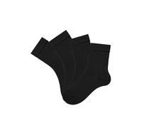 Socken H.I.S, Damen, Gr. 31-34, schwarz, Obermaterial: 78% Baumwolle, 20% Polyamid, 2% Elasthan, unifarben, elastisch, Socken Socken, in unterschiedlichen Farbzusammenstellungen (19911139-31) schwarz