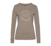 Sweatshirt H.I.S Gr. 36/38, braun (camelfarben) Damen Sweatshirts (93202167-36) camelfarben