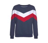 Sweatshirt H.I.S Gr. 36/38, weiß (marine, rot, weiß) Damen Sweatshirts (40822065-36) marine, rot, weiß
