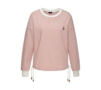 H.I.S Sweatshirt Damen rot-offwhite Gr.36/38