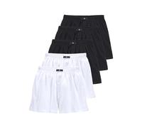 H.I.S Weiter Boxer, (5 St.), aus Baumwoll-Stretch 9, 5 St. bunt Herren Strings Unterhosen Herrenwäsche Boxer 9, 5 St. weiß, schwarz