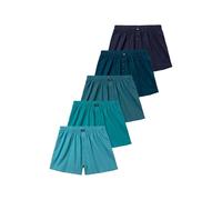 H.I.S Weite Herren Boxershorts, Shorts, klassischer Schnitt (DE/NL/SE/PL, Alphanumerisch, 3XL, Regular, Regular, Petrol)