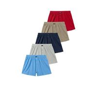 H.I.S Weite Herren Boxershorts, Shorts, klassischer Schnitt (DE/NL/SE/PL, Alphanumerisch, XXL, Regular, Regular, Mehrfarbig)