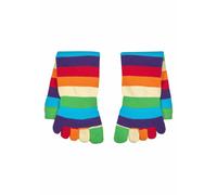 Zehensocken H.I.S Gr. 35-42, bunt (1x bunt) Damen Socken im Streifenmuster weich und atmungsaktiv (50299330-35)