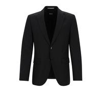 BOSS 2-Knopf-Sakko mit Reverskragen Modell 'Jeckson' in Black, Größe 106