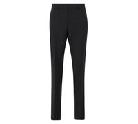 BOSS Regular Fit Anzughose mit Bügelfalten Modell 'Lenon' in Black, Größe 25