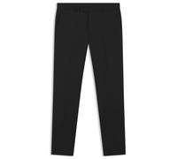 BOSS Baukasten-Schurwoll-Anzughose Herren Regular Fit Schurwolle schwarz, 27