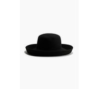 H & M - Gefilzter Wollhut - Schwarz M/L 100% Wool