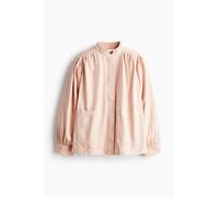 H & M - Jeansjacke - Pfirsichrosa XS 100% Cotton