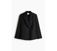 H & M - Lässiger Blazer aus Wollgemisch - Schwarz M 100% Viscose
