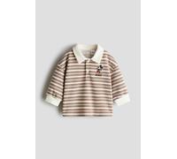 H & M - Rugbyshirt mit Motivstickerei - Beige/Micky Maus 74 (6-9M) Cotton/Polyester