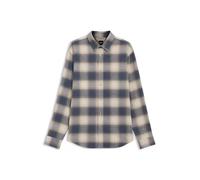 BOSS Relaxed-Fit Hemd aus kariertem Baumwoll-Flanell - Style H-OWENL-K-P-261, 50556961 Schwarz gemustert S
