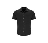 H Polohemd Softknit 1/2 Arm Modern schwarz 4XL