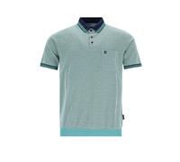 H Polopique Bund Stay FreshDreitonoptik smaragd 5XL