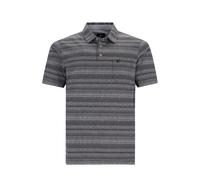 H Poloshirt Stay FreshJacquard Queroptik schwarz 3XL