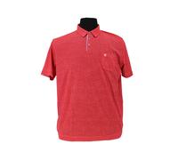 H Poloshirt Stay Freshkonfektionierter Kragen lava 6XL