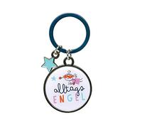 H:)PPY life Schlüsselanhänger mit Motiv Alltags-Engel | Anhänger mit Schlüsselring, Anhänger für Tasche, Rucksack | Geschenk