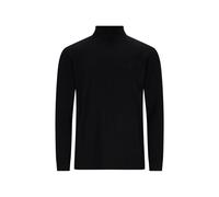 H Stehkragenshirt,StickereiHeavy Jersey, 60° reaktiv gef. schwarz 6XL