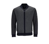 H Sweatjacke Stay FreshFlechtstruktur graumelange 5XL