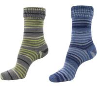 H&W Vertrieb Sockenwolle 4-fach Set 5 - 2x100gr Knäuel, 420m Lauflänge, 75% Wolle, 25% Polyamid, Maschinell waschbar, Filzfrei, Warm und atmungsaktiv