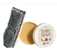 Ha-Ra Set Lederbalsam 180 ml mit Lederpflege-Tuch I Leder-Pflege Auto Schuhe Möbel I Pflege & Imprägnierung Schuhe Ledercouch Auto Innenraum I Bienenwachs Lederbalsam I Leder-Pflegemittel