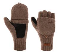 Haakon Fingerless Wollhandschuhe by Barts braun L/XL
