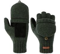 Haakon Fingerless Wollhandschuhe by Barts oliv M/L
