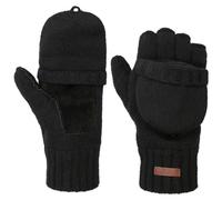Haakon Fingerless Wollhandschuhe by Barts schwarz M/L