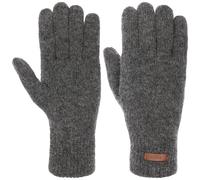 Haakon Lambswool Fingerhandschuhe by Barts anthrazit M/L