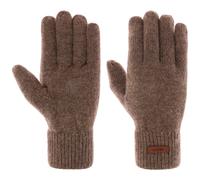 Haakon Lambswool Fingerhandschuhe by Barts braun S/M