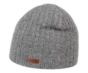 Haakon Lambswool Strickmütze by Barts grau One Size