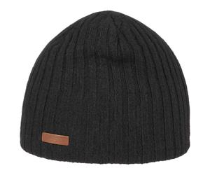 Haakon Lambswool Strickmütze by Barts schwarz One Size