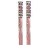 Haar-Lametta-Clips - glitzernde Lametta-Accessoires - funkelnde Haar-Accessoires, für Party, Cosplay, Festival, Geburtstag, Urlaub, tägliches Versammeln, Pendeln, Kostüm, Feiern, für Damen und Mädchen