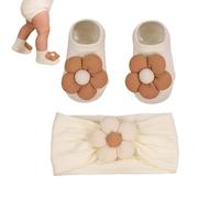 -Haarbänder - Kopfbedeckung aus Stoff mit Blumenmuster, weiches Stretch-Accessoire, modische Dekoration für Kleinkinder, niedliche Stoffwickel, Feier, Styling-Requisite, Mädchen, Zeremonie