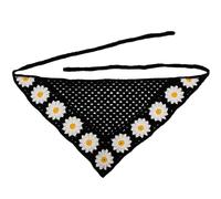 Haarband Dreieck Kopftücher Damen Gestrickt Dreieck Kopftuch Mädchen Sommer Stirnband Kopfbedeckun Haartuch Binden Boho Dreieckstuch Bandana Damen Kopf für Langes, Kurzes, Glattes und Lockiges Haar