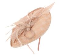 Haarband mit Federblumen für Damen, Eleganter Party Kopfschmuck | Leichtes Tragegefühl, für Bankett und Cocktailparty, Schleierhaarband für Haar und Brautschleier