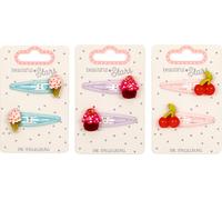 Haarclips Eis/Kirsche/Muffin - beautiful Stars (einzeln)